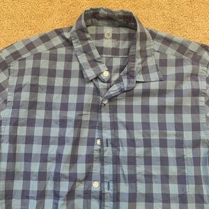 J.CREW Plaid Button Down Lightweight Shirt